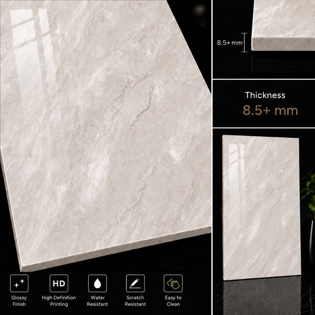 AL En Austin Crema Marble & Stone Kitchen Tiles - My Home Studio